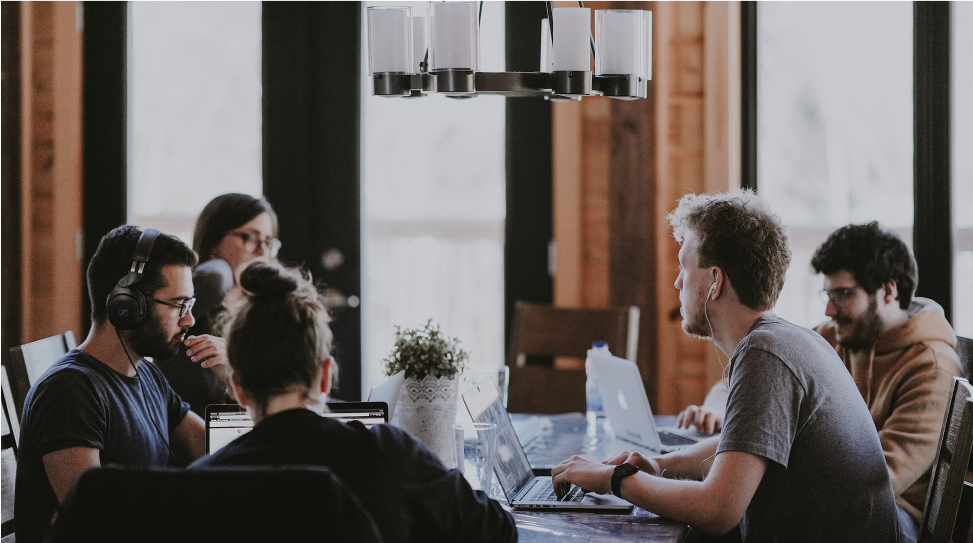 Réunion à l'agence Creative Circle